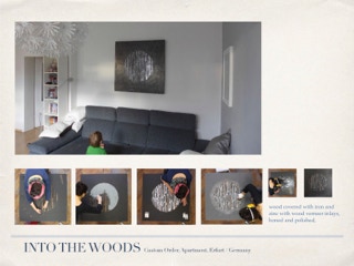 custom work for our customer in Germany - the forest.