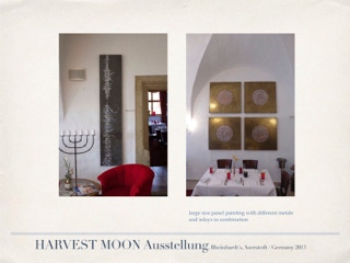 Harvest Moon exhibition at a castle in Germany